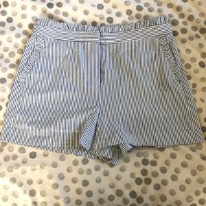 J. Crew Seersucker Shorts